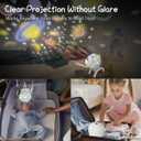 Star Projector, Cute Galaxy Projector Night Light for Kids, 5 Modes 8 Music,Adjustable Brightness, Foldable Puppy Lamp for Kids Bedroom Decoration Gift