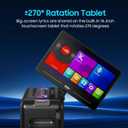 YGV Smart Karaoke Speaker for Adults with UHF Wireless Microphones