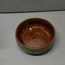 Oncpcare Lotus Bowl Planter  Glazed Ceramic Indoor Plant Bowl Lotus Pot for Lotus Seeds, Bonsai, Succulents | Shallow Hydroponic Decorative Oriental Flower Bowl (Green)