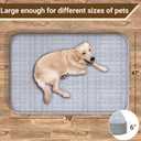 Heeyoo Large Dog Bed, Inflatable Dogs Bed for Large Dogs with Removable & Washable Cover, Orthopedic Dog Crate Pad with Anti-Slip Bottom, Portable Foldable Pet Bed for Indoor & Outdoor, Travel
