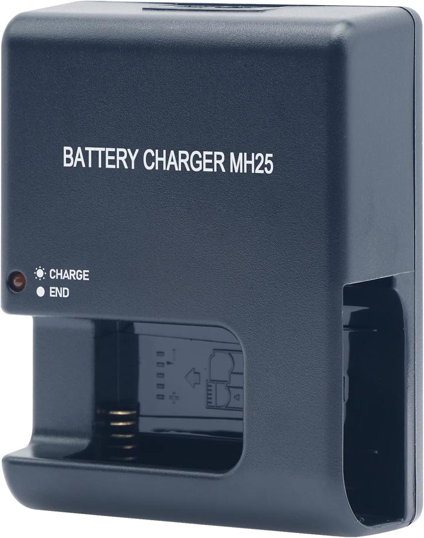 MH-25A Battery Charger for Nikon EN-EL15 EN-EL15a EN-EL15b(c) Batteries Compatible with Nikon D500 D600 D610 D750 D780 D800 D810 D850 D7000 Coolpix Z5 ZR Z6 Z7 Digital SLR Cameras Power