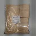 Amazon Basic Care Medical Compression Stockings, 20-30 mmHg Support, Women & Men Thigh Length Hose, Open Toe, Beige, X-Large (Previously NuVein)