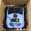 Cordless Robotic Pool Cleaner, 180 Mins Runtime Self-Parking Pool Vacuum for Above Ground Pools, Wall Climbing Automatic Pool Robot - NOT Suitable for Pools with Sharp Steps/Raised Drains