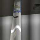 Allesin No Drill Motorized Roller Blinds - Rechargeable, Remote Controlled, Cordless Electric Shades for Indoor Windows with Quiet Motor & Alexa-Compatible (Custom Size, 100% Blackout White)