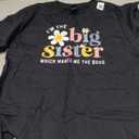 Big Sister Shirt for Girls – Baby Announcements, and Family T-Shirt L