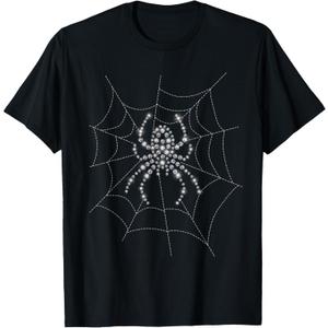 Diamond Spider T-Shirt T-Shirt (Black, XXXL)