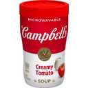 Campbell's Sipping Soup, Creamy Tomato Soup, 11.1 Ounce Microwavable Cup (BB:10/10/2025)