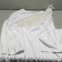 Adult Angel Costume Women White Angel Gown with Angel Wings, Size 135CM