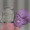 Washable Female Dog Diapers, Puppy Diapers for Dog Period Reusable Doggie Diapers, Highly Absorbent Dog Heat Panties (Small, Purple Pink Grey)