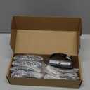 ASPL 8pcs Sync Feature Ultra Slim 12-LED Surface Mount Flashing Strobe Lights for Truck Car Vehicle LED Mini Grille Light Head Emergency Beacon Hazard Warning Lights (Amber/White)