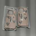 2 x  
Pretaco for iPhone 14 Pro Case, [Shiny Silver 3D Hearts] [with Luxury Pearl Bracelet] [Shiny Electroplated Love Shape] Soft TPU Shock and Shock Resistant, Suitable for Women and Girls 6.1" Pink
