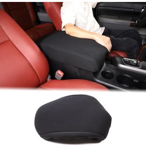 Aunginsy Car Center Console Protector Cover Compatible with Toyota Tundra 2007-2013 Center Console Armrest Seat Box Cover Cushion Lid Protector Pad Customized Cloth Material Anti-Scratch Accessories