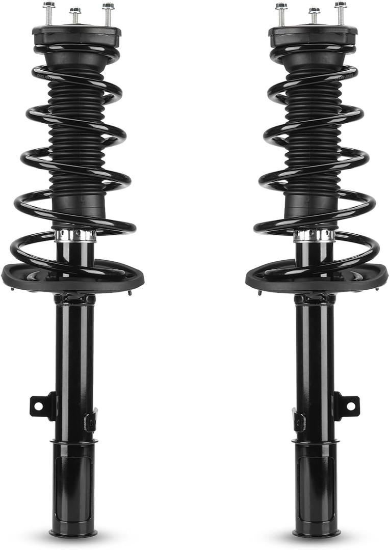 Rear Struts Shocks w/Coil Spring for 2004-2006 Toyota Camry, 2004-2006 Lexus ES330 (without adaptive variable suspension), 2005 Strut Shock Absorbers Assemblies Replace 172208 172207