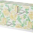 Clear Acrylic Napkin Holder for Table, Elegant Non-Slip Guest Towel Tray for Bathroom, Waterproof Vertical Tissue Dispenser for Kitchen, Dining, Bar, Office Right Angles