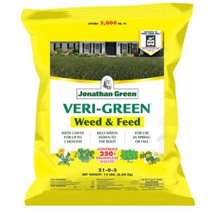 Jonathan Green Veri-Green Weed and Feed Lawn Fertilizer - 5,000 Sq Ft