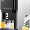 VEVOR Water Dispenser with Ice Maker, 3-in-1 Countertop Water Dispenser, 35 LBS/24H, 12 Cubes/7 Min Fast Ice Making with 4 LBS Storage, Bullet/Crushed ICES & Cold-Water, for Home, Kitchen, Party