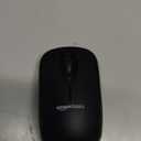 Amazon Basics 2.4 Ghz Wireless Optical Computer Mouse with USB Nano Receiver, Black