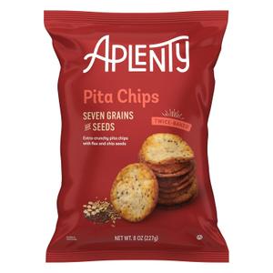 2 x Aplenty Seven Grains and Seeds Pita Chips, 8 Oz (8 Ounce (Pack of 1))