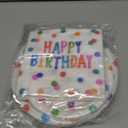 60PCS Happy Birthday Paper Plates and Napkins, Rainbow Dot Party Paper Plates Disposable Birthday Party Decorations Tableware Set for Kids Boys Girls