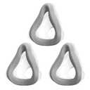 3-Pack Replacement Memory Foam Cushion Compatible with AirTouch F20 Full Face Mask, Memory Foam Interface for CPAP/BiPAP, Reduces Red Marks & Air Leaks, Size Large (L)