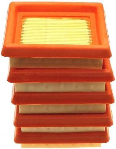 5 Pack 4134 141 0300 Air Filter Replace for Stihl 41341410300 Compatible With STHIL FS120 FS200 FS250 FS300 FS350 FS400 FS450 ZENOAH BCZ4500 BCZ5000 String Trimmer Brush Cutter