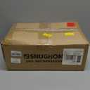 Snughome Desk Shelf, 44.9" Large Desktop Organizer Shelf, Desk Hutch for Computer Monitor, 4 Tier Desk Top Display Rack, Wood Desktop Bookshelf Storage Rack for Home Office Dorm (Rustic Brown)