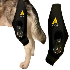 AGON Dog Knee Brace  Professional Knee Support Brace for Dogs with Adjustable Hinge Stabilizer  Premium Neoprene Hip Brace for Knee Support, Dog Recovery, and Joint Support (Left Leg, X-Large)