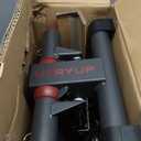 UTRYUP Mini Stepper for Home Exercise, Compact Hydraulic Stair Stepper with Resistance Bands, Quiet Fitness Machine with LCD Monitor, 300 lbs Weight Capacity (MR-2433)