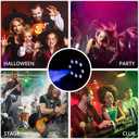 Fog Machine with 8 LED Lights, 700 Watts Smoke Machine with Wireless Remote, Manual Control, Auto Mode-Perfect for Halloween Party Wedding Stage