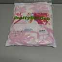 PRETTYGARDEN Women Summer Boho Maxi Dresses 2025 V Neck Puff Short Sleeve A-Line Flowy Tiered Floral Wedding Guest Dress (Pink, M)