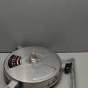 Twinkle Star 15" Pressure Washer Surface Cleaner with 3 Wheels, Stainless Steel Housing & 1/4" Quick Connector, Power Washer Attachment with 2 Extension Wand, 2 Replacement Nozzles, 4000 PSI