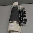 DII Dobby Stripe Woven Table Runner, 13x72 (13x77.5, Fringe Included), Black