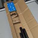 Umbra Cappa Double Curtain Rod, Includes 2 Matching Finials, Brackets & Hardware, 66 to 120-Inch, Black