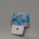 Night Light Dolphin in Colorful Underwater World Night Lights Plug into Wall Smart Dusk to Dawn Sensor 0.5W Energy Efficient Led Lamp for Men Women Bedroom Bathroom Hallway Stairway Decor