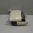 ChrisDowa 100% Blackout Curtains 72 inch Long for Bedroom with Black Liner, 2 Thick Layers Total Blackout Thermal Insulated Grommet Window Curtains 2 Panels Set (Light Beige, 42 x 72 Inch)