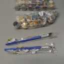 2Pcs Paint by Number Kit 16x20inch Adults Cute Curly Dog Bathroom Scenes DIY Painting Set with Pre - Numbered Canvas, Funny Puppy Art for Home Decor Gift