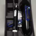 Oral-B iO Series 8 Electric Toothbrush with 2 Replacement Brush Heads and Travel Case, Rechargeable Toothbrush, Black Onyx