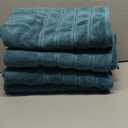 American Soft Linen Luxury 4 Piece Bath Towel Set, 600 GSM 100% Cotton Turkish Bath Towels for Bathroom, 27x54 in Extra Large Bathroom Shower Towels, Teal