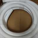1.5" Dia Flexible PVC Pipe, Swimming Pool and Spa Hose, Pool Plumbing Schedule 40 Tubing, Made In USA, 1-1/2-Inch, 50 FT, White
