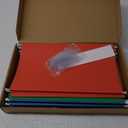 HERKKA Hanging File Folders, 30 Pack Reinforced Legal Size Hanging Folders with Heavy Duty 0 Inch Expansion, Designed for Bulky Files, Medical Charts, Adjustable Tabs, Assorted Colors