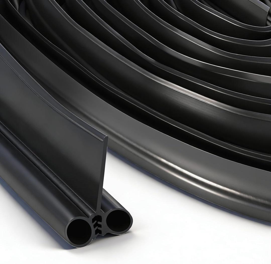 Kefly 018-478 RV Double Bulb Slide Out Seal Wiper Replacement Weather Stripping (2''x 2.25''x 28 Ft)