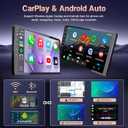 8-Core 4+64GB Car Radio for BMW 3 Series 328i 335i 325i 2005-2011 with Carplay Android Auto, 9Inch Android 13 Touch Screen Stereo for BMW E90/E91/E92/E93 Head Uint (Non Fiber Optic Version)