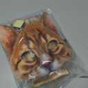 Valpeak 3D Cat Mask, Cat Headband, and Funny Cat Socks with cat Tails (Orange Cat Three-piece)