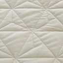 Corduroy Quilt Set Queen 90"x90", Lightweight All-Season Quilt with 2 Pillow Shams, Soft Fine-Striped Quilted Bed Cover, Beige