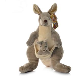 Cute rabbit 10 inch Kangaroo Plush Toy Stuffed Animal Toy Plush Animal Doll