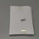 Luxiv Indoor Air Conditioner Cover, White Window Unit Protection Anti-Rust Adjustable Cover for Indoor Window AC with Free Elastic Straps (White, 27x20x2.5)