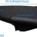 ECOTRIC Discharge Chute Kit Compatible with John Deere 42" or 48" D Series EZtrak & x300 Models Deck Deflector Shield Chute Cover Replace for GX25075 GY20647 M155988 AM126397
