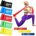 Professional Resistance Bands. Latex-Free, Elastic Band, Work Out Bands, Stretch Bands for Working Out Women or Men, Exercise Bands Set for Physical Therapy, Yoga, Pilates 7.3-10.2LBs