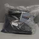 NICETOWN Bathroom Blackout Thermal Curtains and Drapes, 2 Panels, 42 inches Wide by 78 inches Long, Black, Solid Thermal Insulated Grommet Blackout Drapery Panels for Window