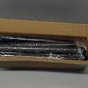 Tension Curtain Rod Extra Long Outdoor Curtain Rod Black Shower Curtain Rods No Drilling 31-168 In2.58-14FtAdjustable Spring Tension Rods Heavy Duty for Bathroom Patio Window Rust Proof